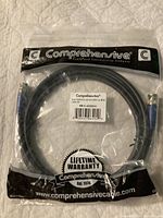 Packaged Comprehensive 6ft 3G-SDI BNC to BNC cable showing brand, product name, and lifetime warranty on front of packaging.