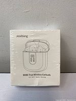 Front of sealed box showing product image and name Jesebang BD86 True Wireless Earbuds