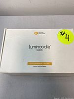 Closed white box with Luminoodle Click Stick-Anywhere Lighting branding and 3-pack daylight 5000K noted.