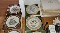 13 Lenox collector plates set with original boxes included