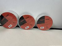 Three rolls of Gulf Tech tape, sealed and in new condition, displayed side by side.