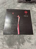 Front of the Steely Dan Aja vinyl record sleeve showing the title and band name