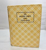 Front cover of the cookbook showing the yellow checkered pattern and black text title.