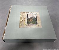 Outer box for Led Zeppelin Houses Of The Holy box set, shows light wear and edge damage