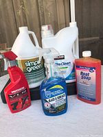 All four listed cleaning products grouped together