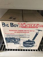 Box showing branding and product information