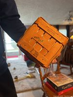 Bottom view showing Longaberger stamp and 1993 handwritten marking.