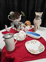 Group shot of all items on table