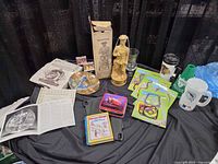 Group shot showing all items together on table