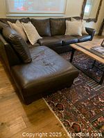 Front-left angle showing L-shaped sectional with chaise on left