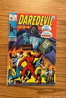 Front cover of Daredevil #71 comic book showing Daredevil and villain character with text and price 15 cents.
