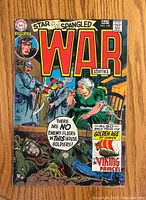 Front cover of the comic book showing soldiers, a woman, and the title 'Star Spangled War Stories #150' with date May and price of 15 cents.