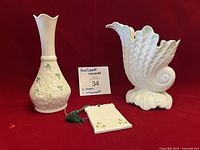 All three Belleek items group shot