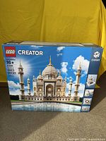 Front of box showing LEGO Creator Expert branding, set name, number 10256, and piece count 5923