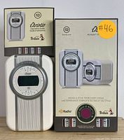 Photo of the VQ Christie HD Radio boxed with branding, product image, and highlight of features such as MyVQ, HD Radio, made in Britain