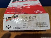 Close-up image of the Spicer branded box showing label and product number 5-1310X.