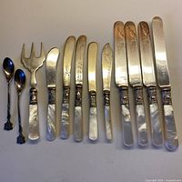 All 12 pieces laid out in order