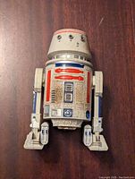 Front of the R4-D5 large figure showing detailed paint and markings with weathering effects
