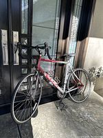 Overall left side view of Fuji Roubaix Pro Series road bike