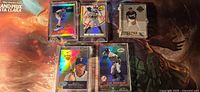 Four holographic Alex Rodriguez eTopps baseball cards displayed together, featuring cards from 2001, 2006, 2008, and 2010 with visible limited edition numbering.