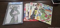 Lot of She-Hulk comics including CGC 9.8 graded 2022 She-Hulk #1 variant and additional She-Hulk and Marvel comics.