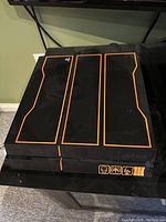 Front view of limited edition PS4 console on stand