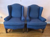 Front view of both chairs side by side