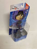 Photo showing Disney Infinity 2.0 Edition Hiro figure in sealed retail packaging from front angle.