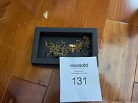 Speidel USA red and clear gem jewelry including bracelets, necklaces, ring, and earrings shown in a black box.