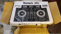 Original Numark NS7 III retail box with printed graphics