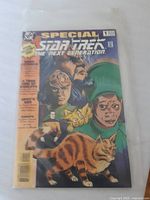 Front cover photo of 1993 Special Star Trek The Next Generation comic book showing detailed cover art and price $3.50 US.