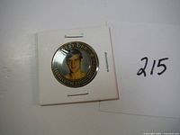 Front side of coin featuring Bobby Orr portrait and inscription