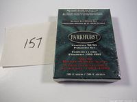 Front view of factory sealed 1992-93 Parkhurst Stanley Cup Update hockey card set box with 30 cards.