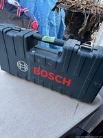 Closed Bosch carrying case with red logo on front