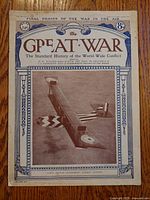 Front cover of The Great War Part 248 issue showing the title, date, and WWI aircraft illustration.