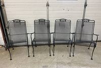 Four chairs shown side by side