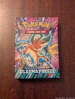 Front of the boxed Pokemon Plasma Freeze deck featuring Leafeon artwork