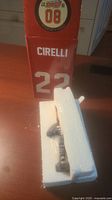 Original box with number 22 and name Cirelli, showing some text and anniversary logo.