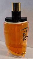Front view of Mackie eau de toilette tester bottle