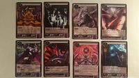 All eight Force of Will cards laid out in two rows