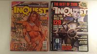 Front covers of both InQuest Gamer issues