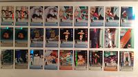 All 27 InuYasha TCG cards laid out in three rows