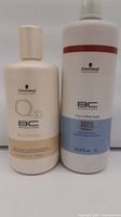 Both Schwarzkopf BC Bonacure bottles side by side showing product types