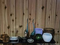 Group shot of all items on shelf