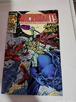 Front cover of Micronauts comic book issue #56, showing titled Marvel branding, issue number, price, and detailed cover art.
