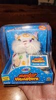Front view of Ganz Webkinz Mazin' Hamsters White Peace Sign Hamster in original package with visible label and plush details.