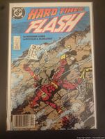Front cover of The Flash comic book issue 17 showing main artwork and title