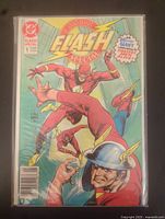 Front cover of Flash Special #1 comic showing Flash characters and 50th Anniversary logo.
