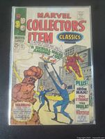 Front cover of Marvel Collectors' Item Classics Vol 1 #13 comic book showing main characters and title details