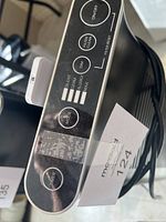 Top view of control panel showing Mode, Timer, Filter Clean, Filter Reset and On/Off buttons plus mode indicator bars